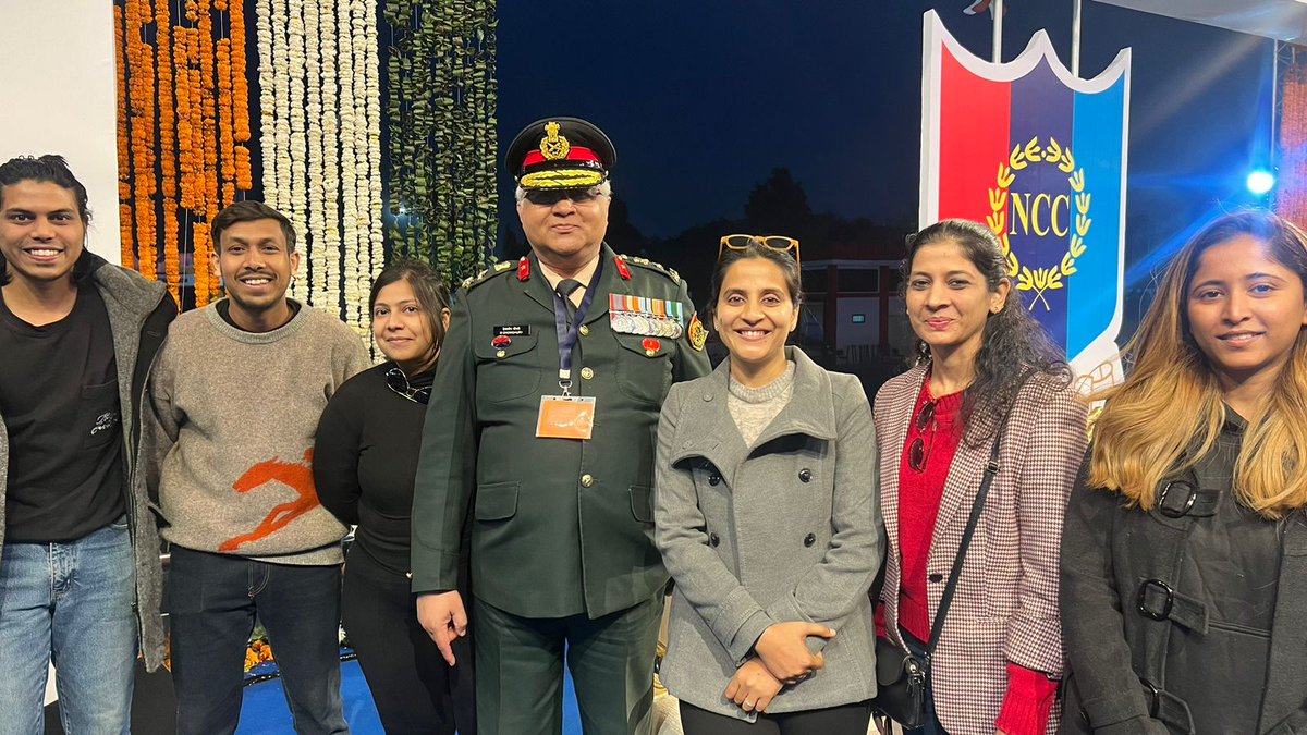 smritischandel's tweet photo. Another Mission Accomplished
#PMNarendraModi hails Nari Shakti at NCC rally. I feel privileged to contribute to such impactful endeavors under PM Modi's leadership. https://t.co/ik2UOEDcBv