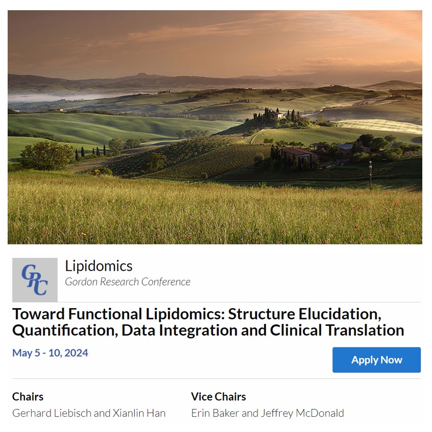 First draft program of the 2nd #Lipidomics Gordon Research Conference in Tuscany grc.org/lipidomics-con…. There are still slots available for short talks. @GordonConf @EpiLipidNET @lipidmaps @___iLS____ @LipidomicsSI