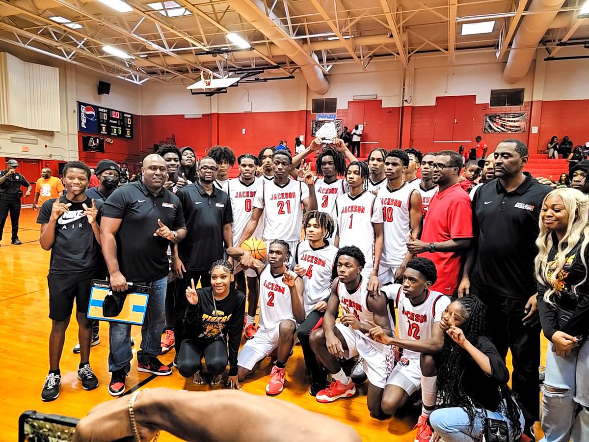 2024 Gateway Conference Champs, the Andrew Jackson Tigers!! 🏀 <a href="/DuvalSchools/">DCPS</a>