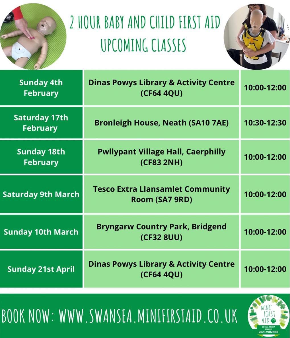 Mini First Aid Swansea,Bridgend, Vale & Caerphilly tweet media