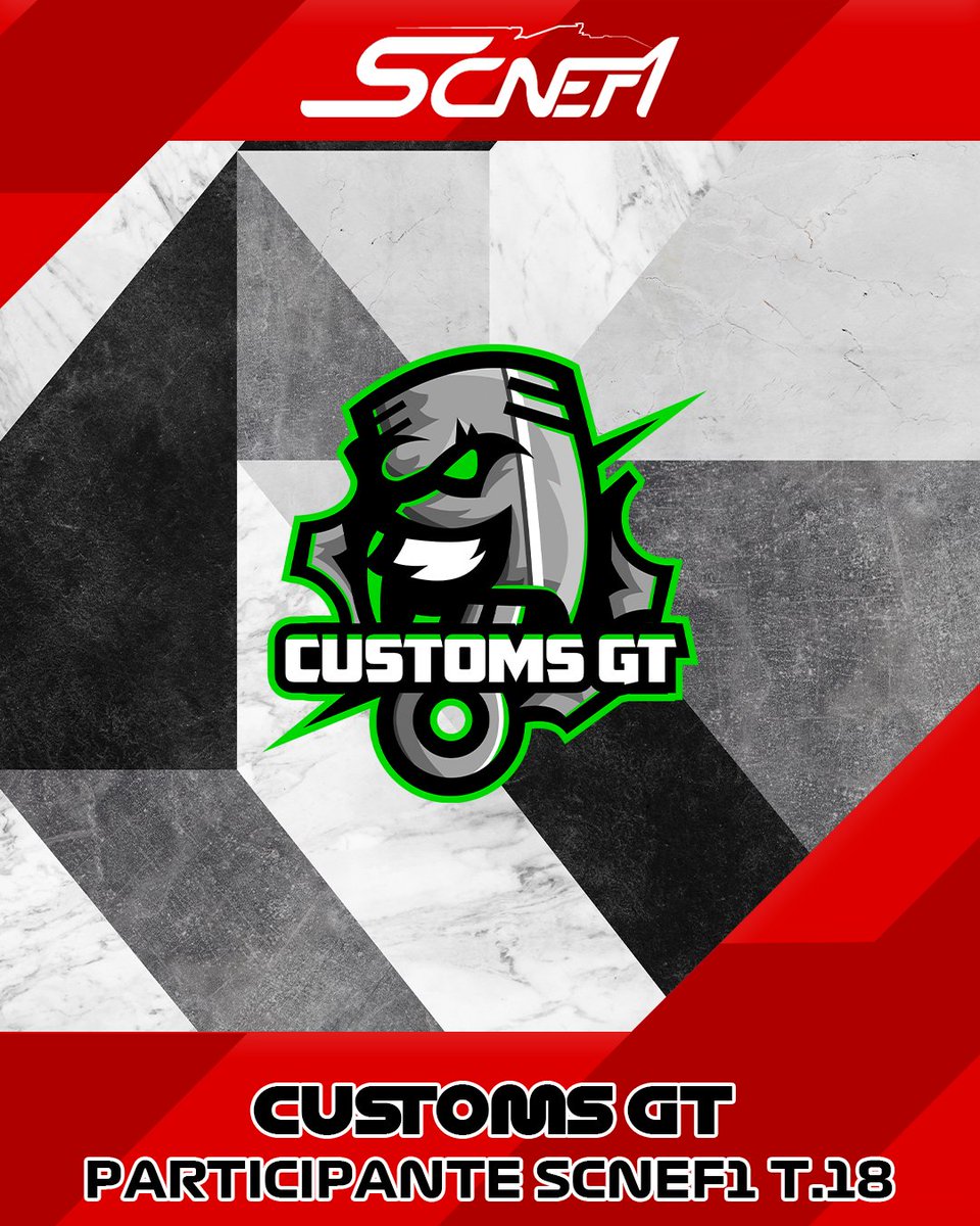 FFCSeries's tweet photo. #SCNEF1 | 🚨 ¡PRESENTAMOS A LA CUARTA ESCUDERÍA INSCRITA!

🔥 Hoy, tenemos el placer de presentar a un ya veterano equipo de la SCNEF1, hablamos de @CustomsGT. En la anterior temporada, acabaron en la P3... ¿Conseguirán ir más allá esta temporada?

¡Inscribe ya a tu equipo! 👇 https://t.co/1VVm2FuKYD