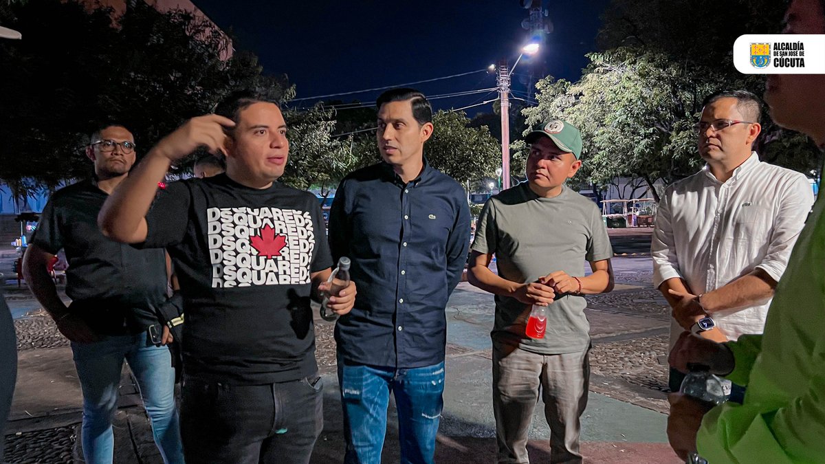 AlcaldiaCucuta's tweet photo. Con el propósito de planear y estructurar una estrategia que permita garantizar la seguridad y la movilidad en los sectores donde se concentra la diversión nocturna, ¡Seguimos trabajando para brindarle seguridad a los cucuteños!
 #CucutaSegura https://t.co/dEP1ZMBOMd