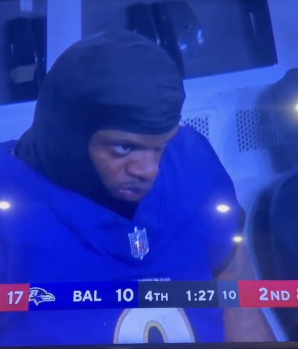 koestreicher34's tweet photo. Lamar Jackson might come back from this loss to the Chiefs in the AFC Championship on pure demon time

Look at his face😳 https://t.co/5VDMcD0scy