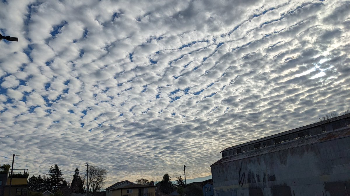 Amazing clouds today