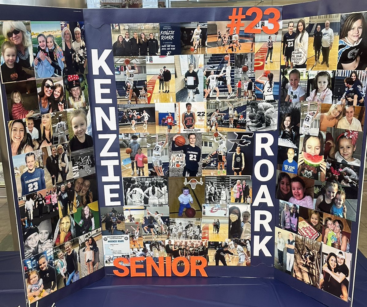 Roark_K14's tweet photo. Emotional day! @RoarkMckenzie has pushed through many ups &amp; downs. Gritty, selfless player, who puts her team first. Her relationship with @FairmontGB and @Coach_Finn is bigger than basketball. Wouldn’t be moving to the next level without this program! #senior #2024 #owenswbb https://t.co/SpxloP14gq