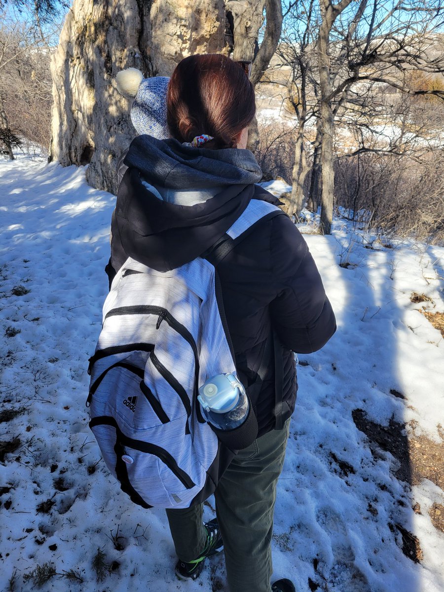 I'm so proud of <a href="/FHSUteachered/">FHSU Teacher Ed</a> students Skylar &amp; Nikolette who braved snow &amp; a cold night of camping in the 1st trip of the 360 video state park project. They collected videos that highlight differences in plant communities and interactions between humans and the landscape.