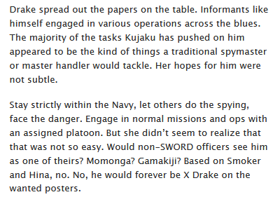 buggyisbest's tweet photo. Chapter 6 of my @OnePieceBigBang is up!
In which Smoker goes to let off some steam and Drake does paperwork. 
Art of Vice Admiral Doll by @CrowSizna!!!!
Link 👇 https://t.co/LPEQDEqT9J