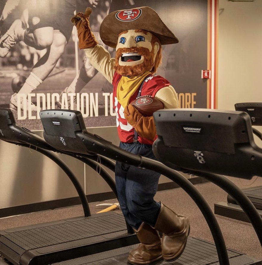 We are #NFCChampionship Gameday Ready! If you won’t be at Levi Stadium today, 49ersfit is the place to be to workout and watch! #TrainLikeAPro #WatchLikeAPro #GameDay #Playoffs #NFCChampionship #49ersfit
