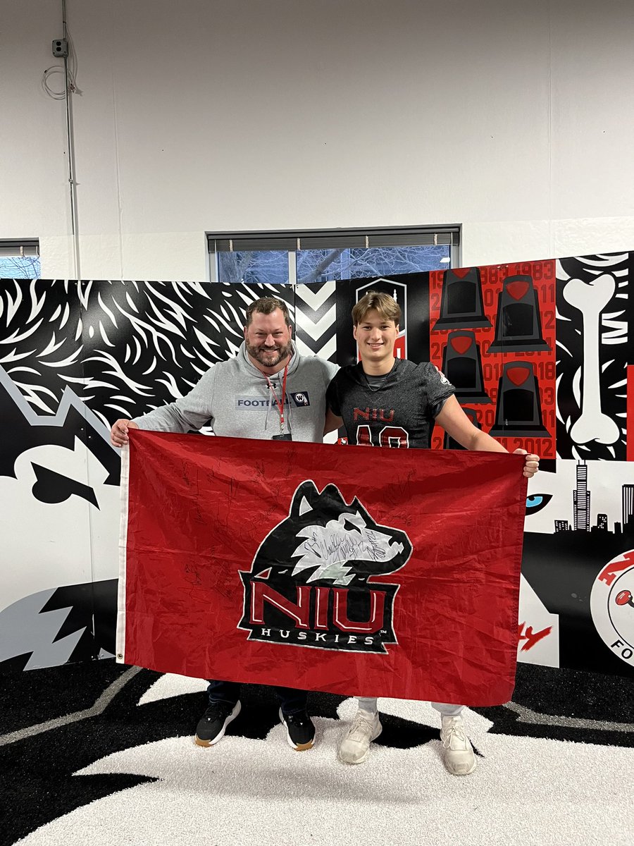 After a great conversation with <a href="/CoachAdamBreske/">Adam Breske</a> I am blessed to have received my first D1 FBS offer from <a href="/NIU_Football/">NIU Football</a>