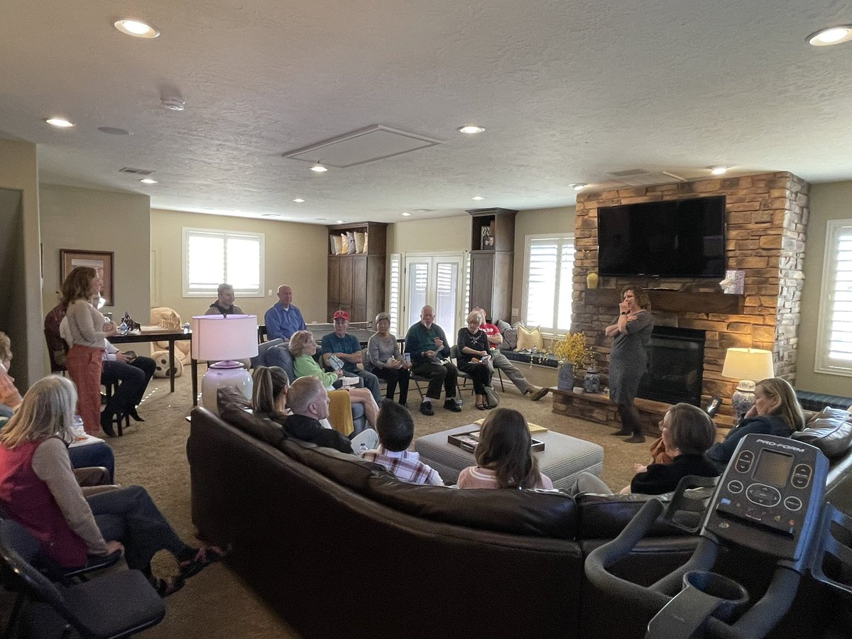 Thank you to everyone who joined me for a Meet and Greet in St George yesterday. Great questions, discussion, and I hope to earn your support!