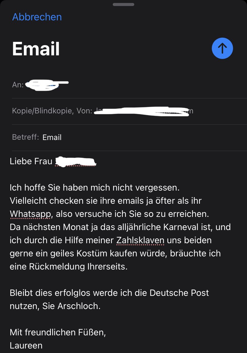 dreieinsacht's tweet photo. Diese eine freundin hat ihr alljährliches ghosting Syndrom und man muss sie ja irgendwie erreichen https://t.co/RUL9OSKg4f