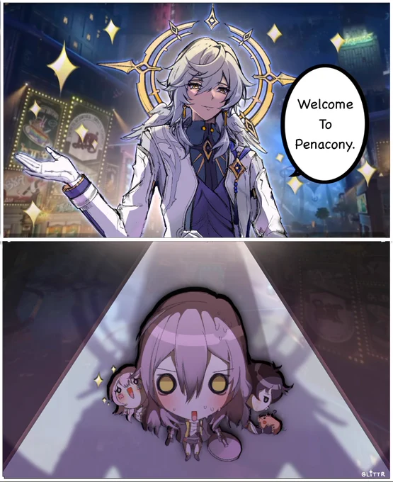 they're scared.
#HonkaiStarRail #HoYocreators 
#Penacony #HSRcomic 