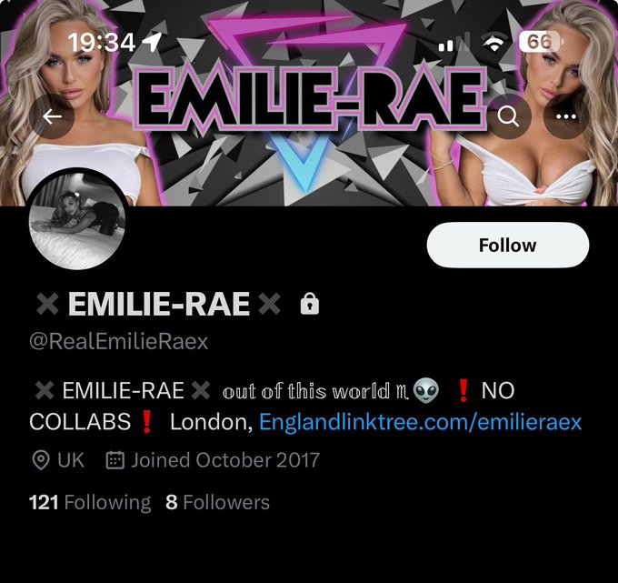 Please REPORT  @RealEmilieRaex  this is NOT me, they&rsquo;re scamming unfortunately &amp; have no life.  Thanks<a class="tags" target="_blank" title="On Twitter" href="/?out=eyJ0eXAiOiJKV1QiLCJhbGciOiJIUzUxMiJ9.eyJpYXQiOjE3MjE3MzAwOTgsImlzcyI6InR3cG9ybnN0YXJzLmNvbSIsIm5iZiI6MTcyMTczMDA5OCwiZXhwIjoxNzUzMjY2MDk4LCJyZWRpcmVjdF91cmwiOiJodHRwczovL3R3aXR0ZXIuY29tL1JlYWxFbWlsaWVSYWV4In0.u1StOf48a2mzr1yYQjz-7aK5g3n6n897I0osJ3T-N_etbLVTYs3_JlRP6PFOLRjISJz9wJ1OR6Dj20nSM-CzXg">@RealEmilieRaex</a>