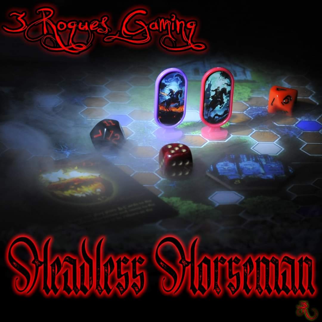 3RoguesGaming's tweet photo. Can you reach the covered bridge and escape the Headless Horseman? Or will you lose your head and roam the Haunted Woods for all eternity?

https://t.co/nypHaplash  
#3rogues #bggcommunity #bgg #3roguesgaming #headless_horseman #sleepyhollow #headlesshorseman https://t.co/lgn4O5nd6f