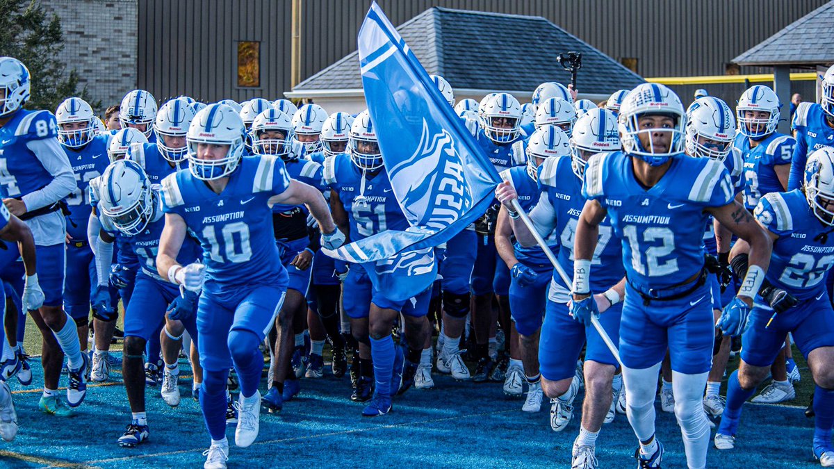 Braedon Serna (@braedonserna) on Twitter photo After a great official visit I am blessed to announce I have received my 16th offer from Assumption University! ⚪️🔵 <a href="/CoachMcKenzie17/">Andy McKenzie</a> <a href="/KASHDEFENSE/">Kyle Ashby</a> <a href="/CoachWoody2/">Woody Blevins</a> <a href="/Redskins32/">Matt DuBuc</a> <a href="/5manfree/">David Montiel</a> <a href="/Big_Daddy_R/">Rocky Miyares</a> <a href="/FootballGibbons/">Cardinal Gibbons Football</a> After a great official visit I am blessed to announce I have received my 16th offer from Assumption University! ⚪️🔵 <a href="/CoachMcKenzie17/">Andy McKenzie</a> <a href="/KASHDEFENSE/">Kyle Ashby</a> <a href="/CoachWoody2/">Woody Blevins</a> <a href="/Redskins32/">Matt DuBuc</a> <a href="/5manfree/">David Montiel</a> <a href="/Big_Daddy_R/">Rocky Miyares</a> <a href="/FootballGibbons/">Cardinal Gibbons Football</a>