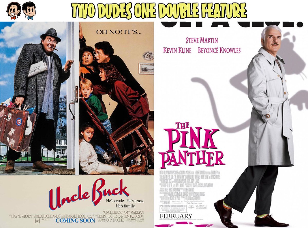 Episode 145: Pink Buck is finally here! 

LINKS: linktr.ee/TwoDudesOneDou…

#unclebuck #thepinkpanther #johncandy #stevemartin #johnhughes #shawnlevy #macaulayculkin #kevinkline #podcast #moviepodcast #twodudesonedoublefeature