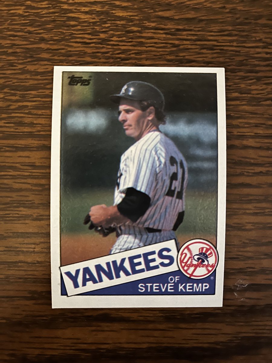yank_nyva's tweet photo. Random Yankees. #1985Topps #Yankees โพ๏ธ https://t.co/3k8nIHUZAo