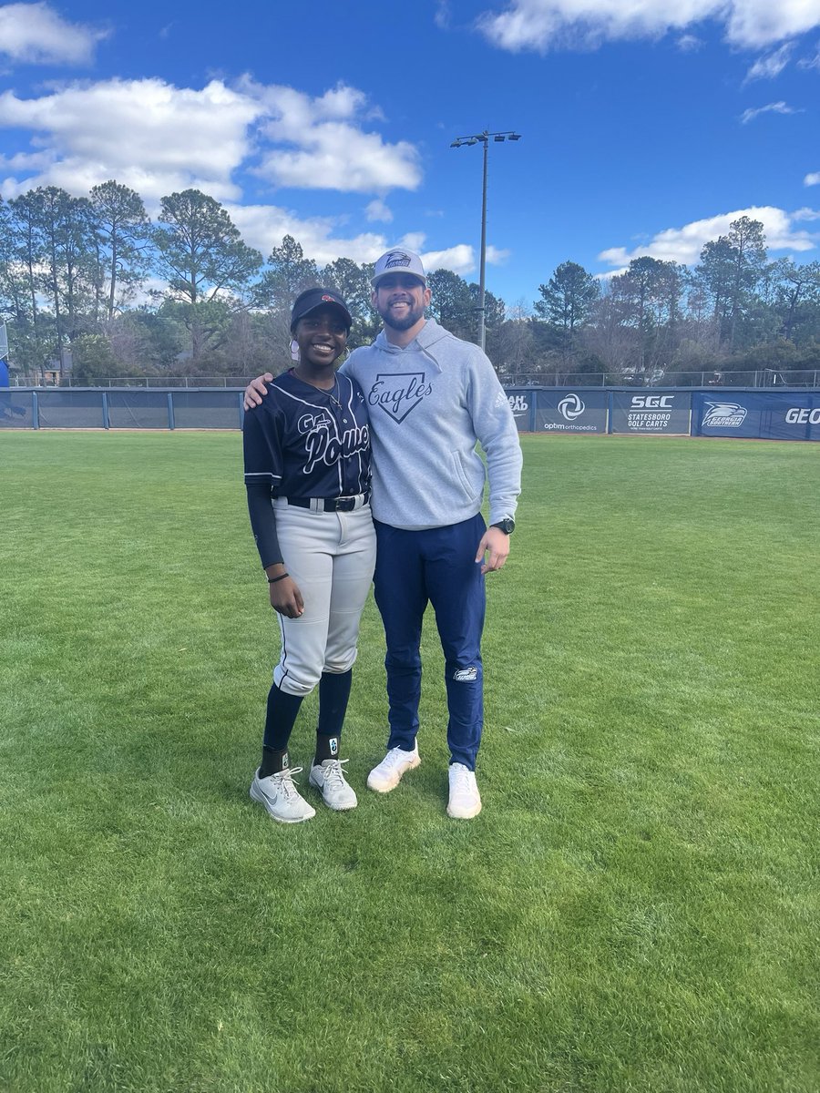 I had an amazing time at <a href="/GSAthletics_SB/">Georgia Southern Softball</a> camp! Thank you <a href="/CoachPerkinsSB/">Sharon Perkins</a>, <a href="/MaryBethDen/">Mary Beth Dennison</a>, <a href="/Jake_Sandlin12/">Coach Sandlin</a>, and the players for making this such a great day! I loved the feedback and I can’t wait to come back! 
<a href="/GAPowerRouse/">GA Power Rouse</a>
<a href="/IHartFastpitch/">I❤️Fastpitch</a>
@softball_dugout
<a href="/SBRRetweets/">Softball Recruiting Reposts</a>
