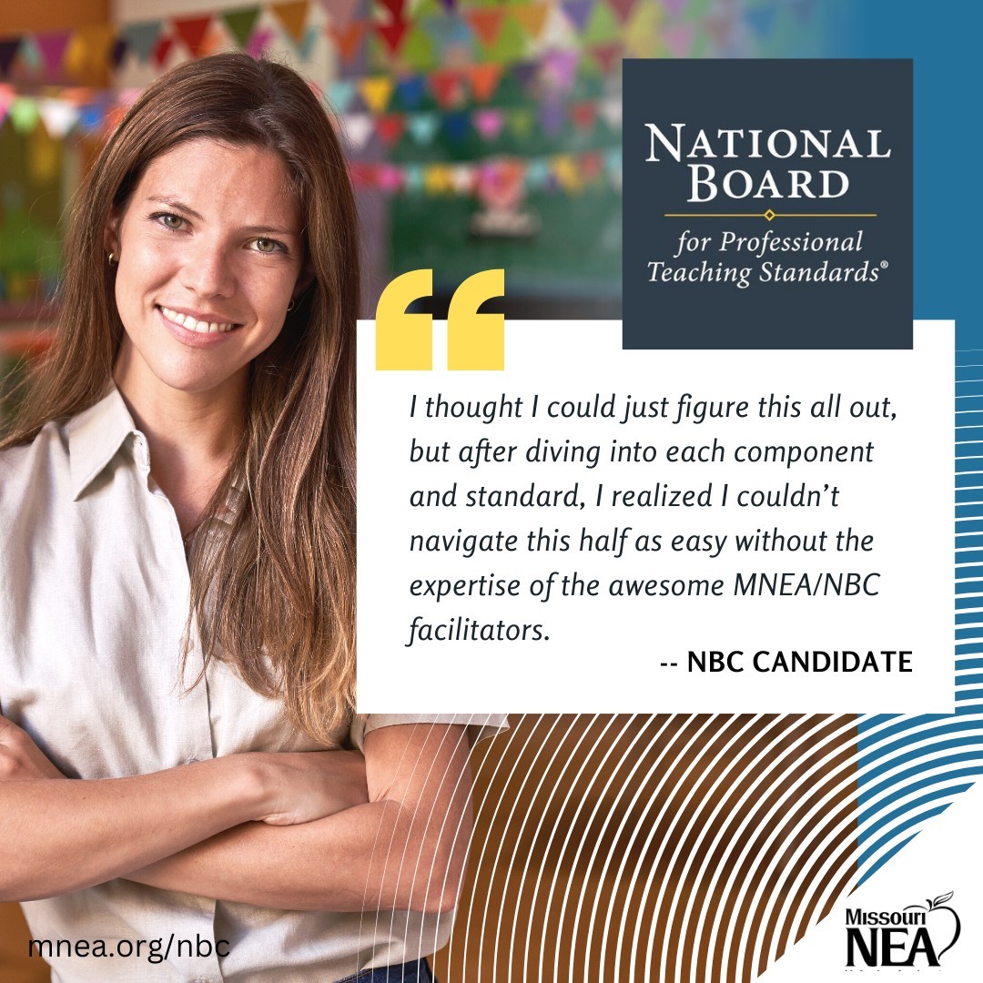 Exploring National Board Certification 7 PM | Mon., Jan. 29 This 1.5-hour virtual session is free and meant for educators who want more information about the National Board Certification process. bit.ly/3jaGlzJ
