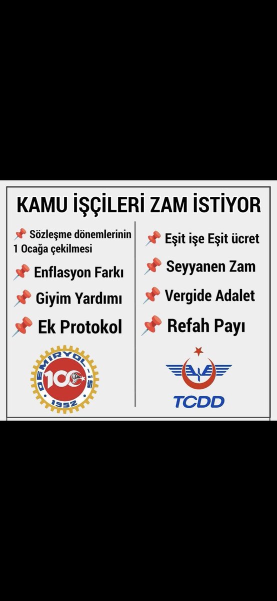 Bu Tablo Kamu İşçilerine Yapılan Haksızlıktır!
💰Asgari ücrete              %49,25
💰Memura                %49,25
💰Memur emeklisine %49,25
💰İşçi emeklisine    %49,25
❌Kamu İşçisi           🤔

#Kamuiscisihakistiyor