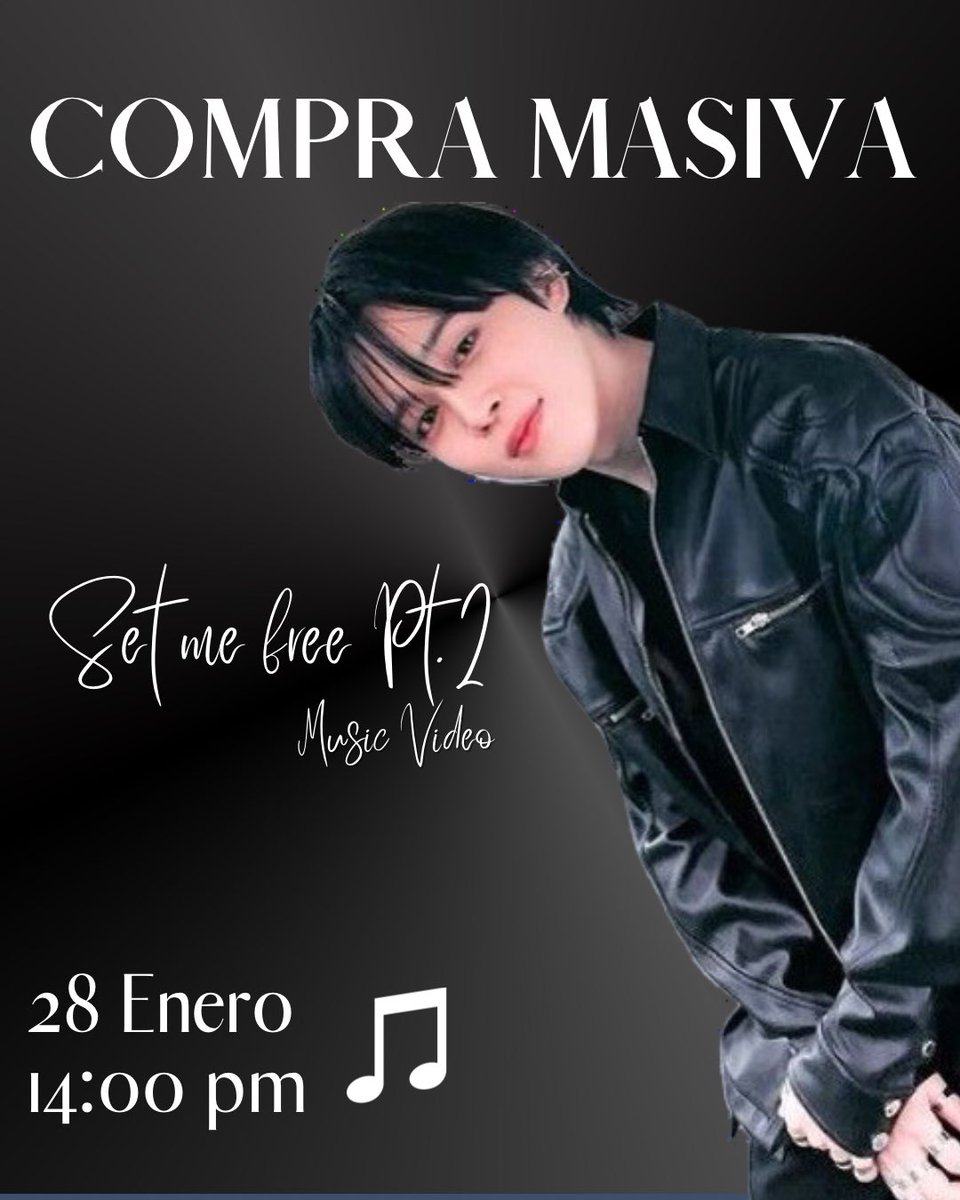 StJiminMexico's tweet photo. Sigamos apoyando a JIMIN en todas las plataformas!!

Unete HOY  a la compra del MV oficial de “SET ME FREE PT2.” en iTunes México, 2:00 pm hora México 🇲🇽 

🔗 https://t.co/IHuv7GNWUc

WITH JIMIN TILL THE END 
#SetMeFree_Pt2 
#jimin https://t.co/2aYmOoqG8q