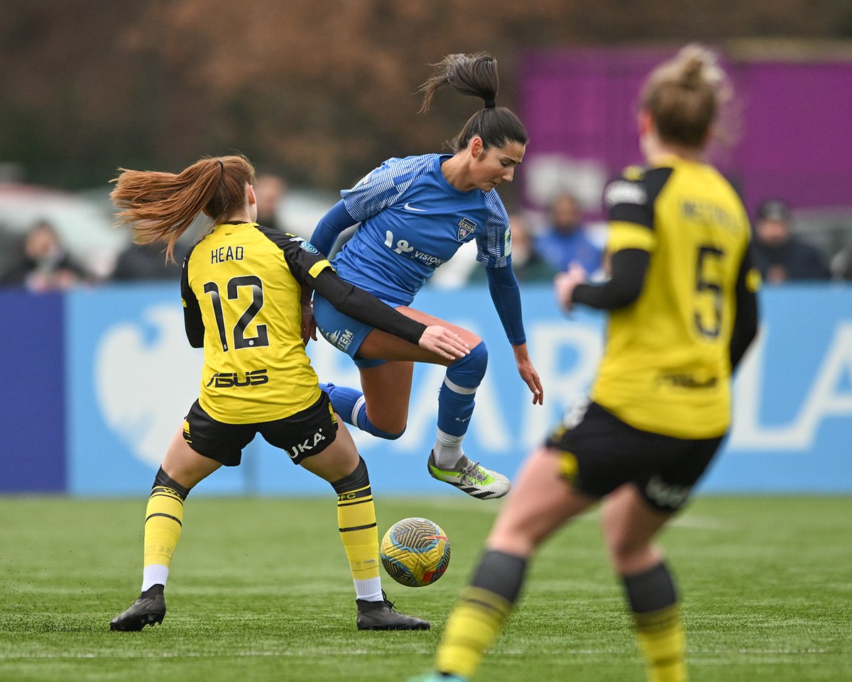 A bruising encounter as @DurhamWFC lose 2-0 at home to bottom of the table @WatfordFCWomen in the @BarclaysWC.