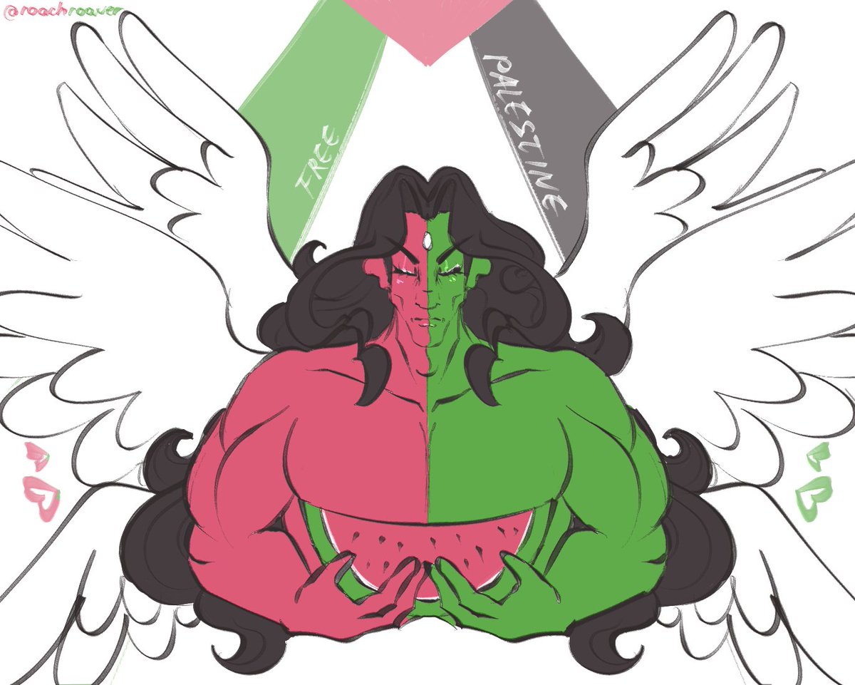 roachroaver's tweet image. #freepalestine #ceasefirenow 
- as much as the strike week ends tomorrow, i will never stop talking and spreading awareness about what's happening to the innocent souls of palestine. 🧵