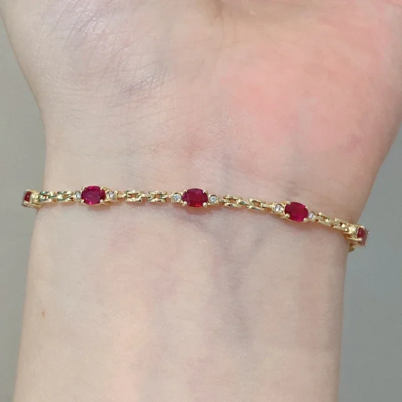 Top On Sale Product Recommendations!;New light luxury silver inlaid ruby diamond bracelet for women chain charm fine section exquisite high-end engagement jewelry;
Original price: USD $8.78 ;
Now price: USD $5.27 ;
Click&amp;Buy: s.click.aliexpress.com/e/_oFEQLfm
#fashion #beauty #jewellery