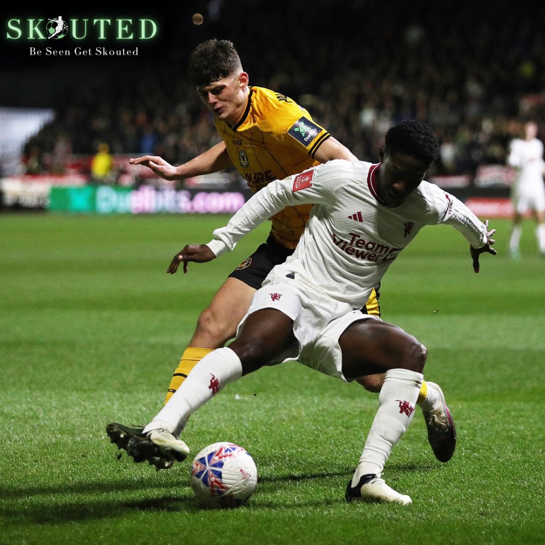 Appreciation post for Kobbie Mainoo 👏

He grabbed his first Man United goal tonight against Newport in the FA Cup at just 18 years old ⚽️

How long do you think it will be before Mainoo gets an England call up? 🤔

#Skouted #Football #ManchesterUnited
