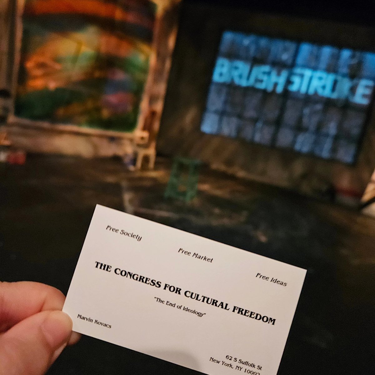 Michelle Zajac (@hoyamichelle) on Twitter photo Opening night of the world premiere of John Ross Bowie's #Brushstroke at the <a href="/odysseytheatre/">Odyssey Theatre</a> in LA last night! I cannot overstate how amazing this play is - and I'm not just saying that because we were Indiegogo co-producers! Opening night of the world premiere of John Ross Bowie's #Brushstroke at the <a href="/odysseytheatre/">Odyssey Theatre</a> in LA last night! I cannot overstate how amazing this play is - and I'm not just saying that because we were Indiegogo co-producers!