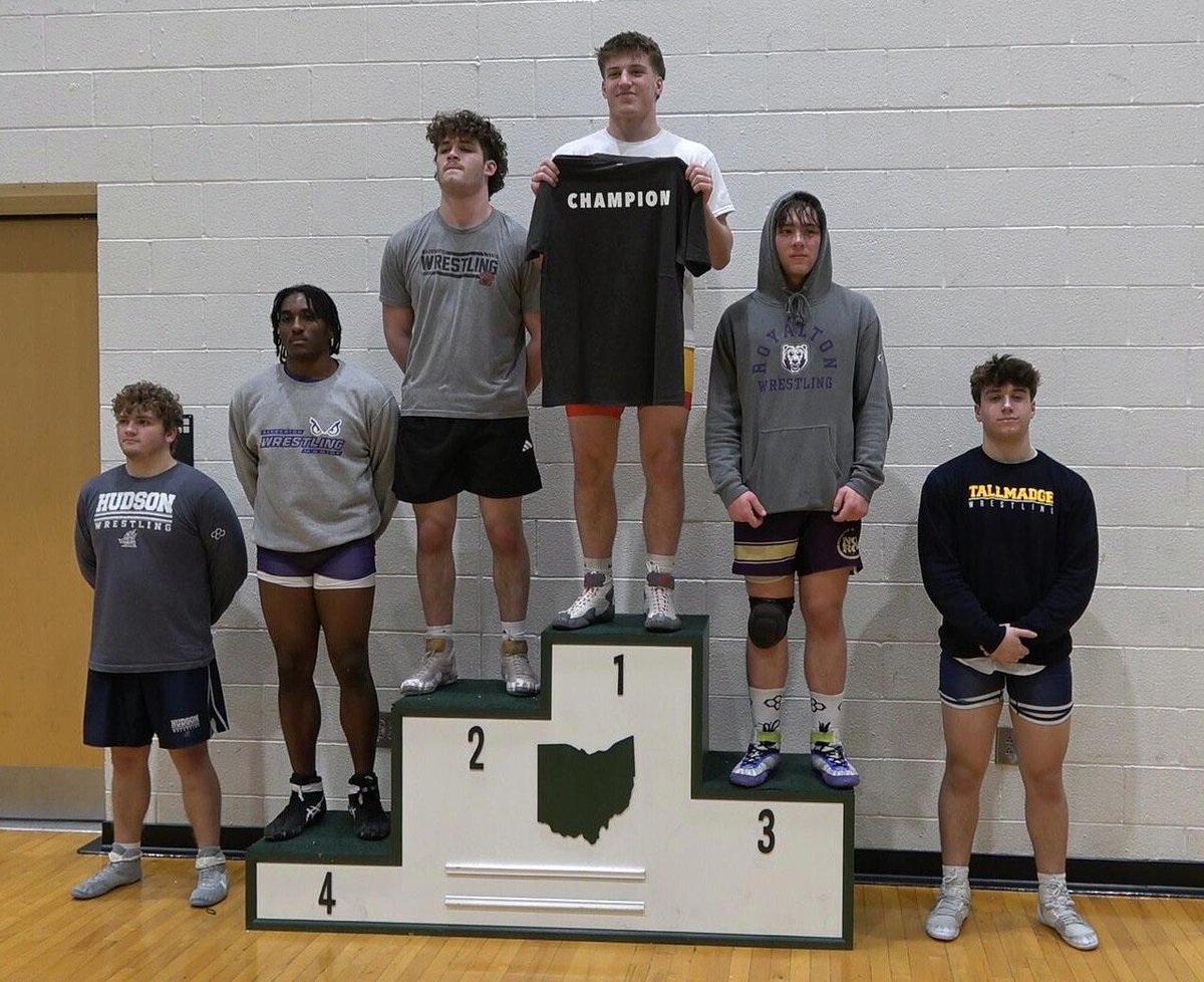 Congratulations to our 2024 Suburban League Wrestling placers:
4th place Ian Bee 150 Sophomore 
5th place Ryker Harjung 120 Freshman
6th place Justin Leonard 190 Senior
<a href="/Tallmadge_AD/">Tallmadge Athletics</a>