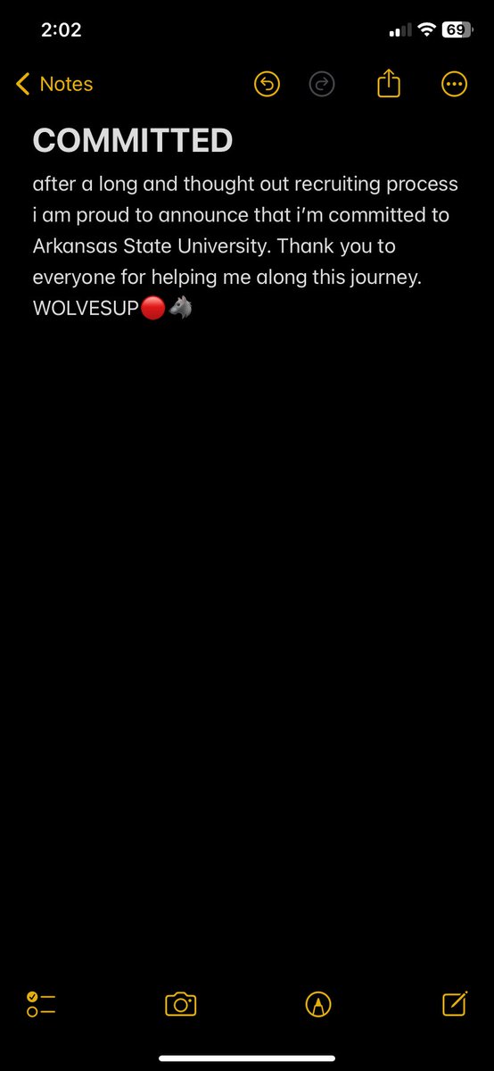 Proud to announce that I will be continuing my athletic and academic career at Arkansas State University. Thank you  <a href="/CoachAKwon/">Andy Kwon</a> <a href="/CoachRyanFavre/">Ryan Favre</a> <a href="/CoachButchJones/">Butch Jones</a> <a href="/ArkSt_Recruits/">ArkSt Recruits</a>. Thank you to the coaches who helped me get there <a href="/keylon35/">Chris Keylon</a> <a href="/CoachWalker_7/">Solomon Walker</a>