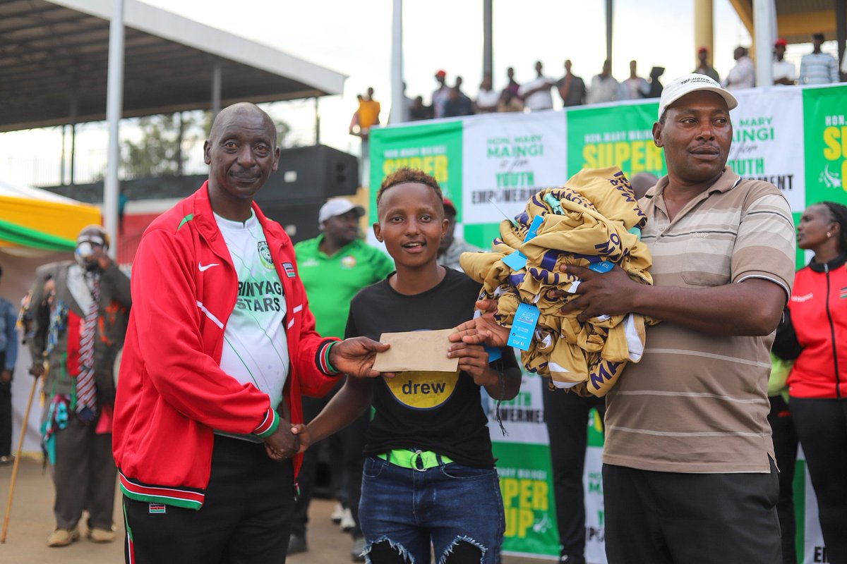 Every team walked away with various prizes as this edition of the Mary Maingi tournament came into a close. 

 I would like to appreciate the presence of all the Members of Parliament, MCA's , Coaches, County Leaders,