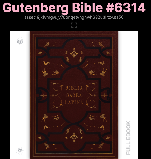 book_io's tweet image. Another Sunday Gute Giveaway and your chance to join the best community in crypto! 

To enter: Like, Repost, Follow, and tell us the author, project, artist, or company you'd like to see Book.io work with.

Oh, and I'll throw in 6314 $BOOK too. 

#Cardano #Authors…