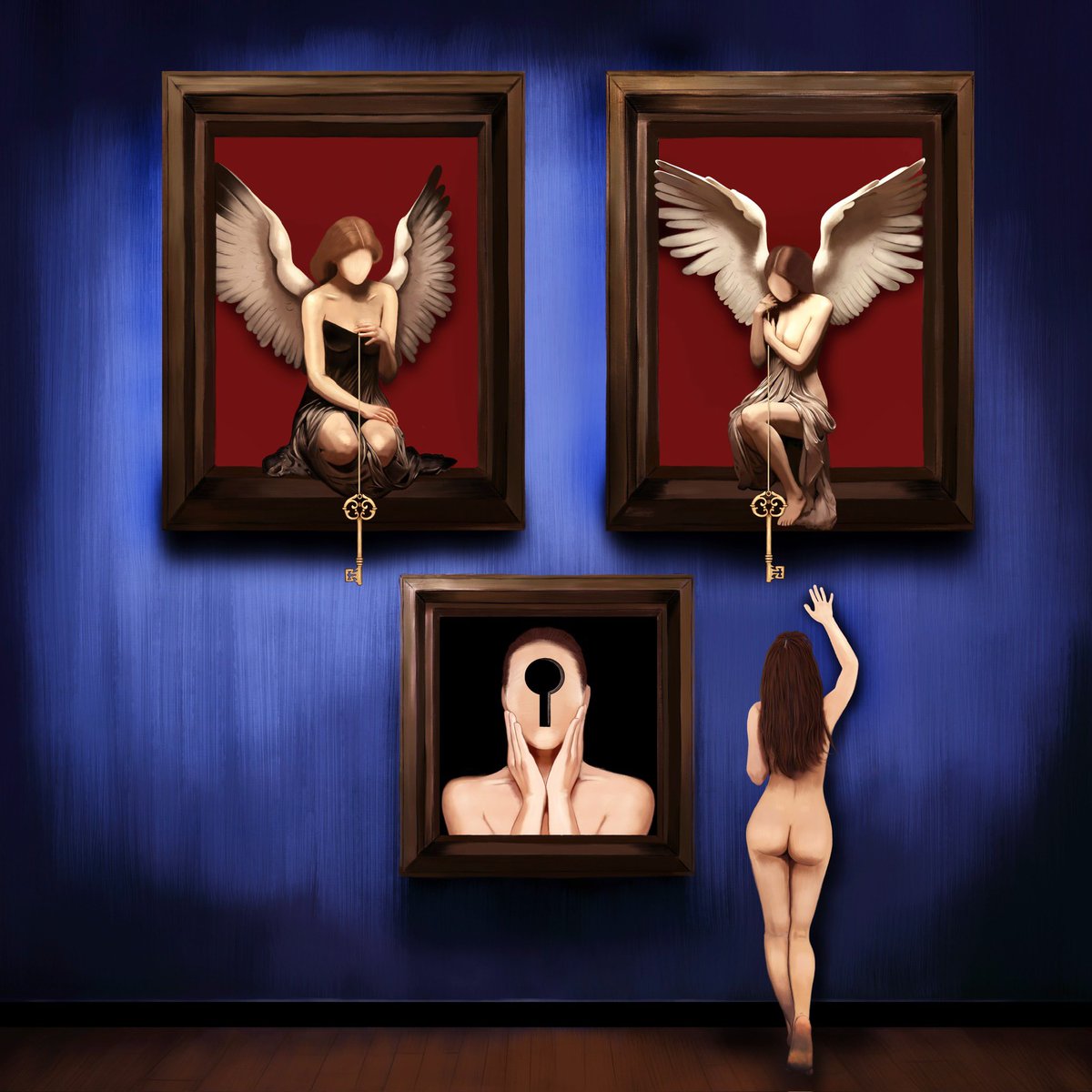 Show me your blue art 🔹