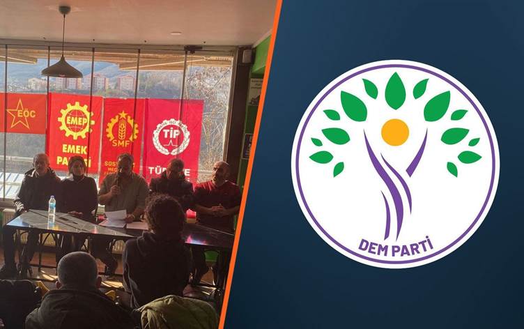 durushabercom's tweet photo. DEM Parti Dersim'de Sol ittifakla anlaştı.
Yerel seçimler yaklaşırken Dersim'de EMEP, TİP, SMF ve EÖC'nin 'ittifak çalışması'na DEM Parti de katıldı. https://t.co/JiopkxzVb5