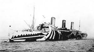 MC_Bruuce's tweet photo. @FredDiBiase247 Do you remember WW1 Razzle Dazzle camouflage? https://t.co/N7IIQzrbjY