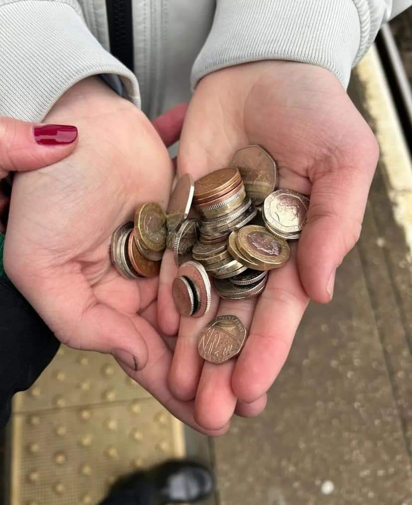 This young un collected all the coins chucked in his direction today. Hope they don't think it's a take over bid
