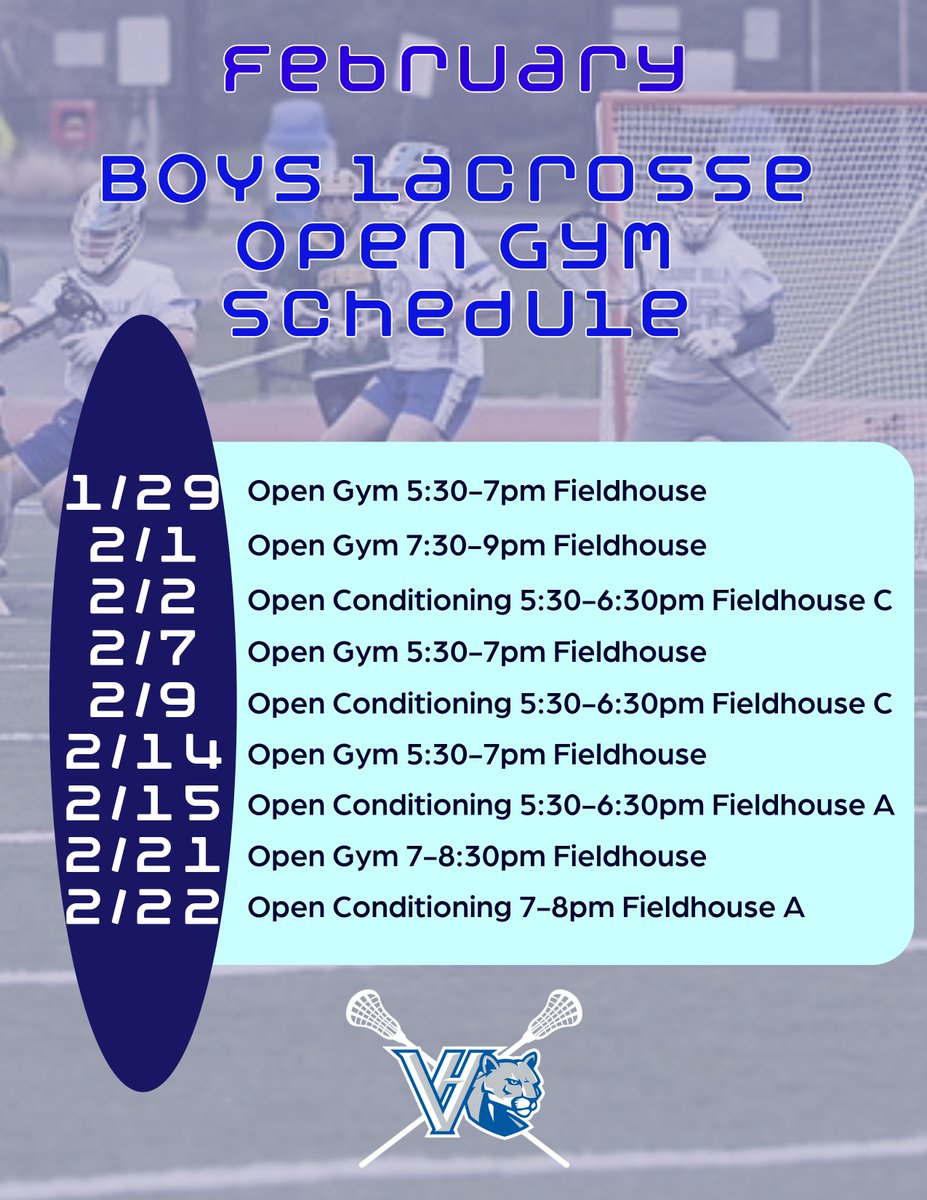 February schedule of activities is full of opportunities, take the chance to learn a new sport, improve your game or get physically conditioned ahead of the season.