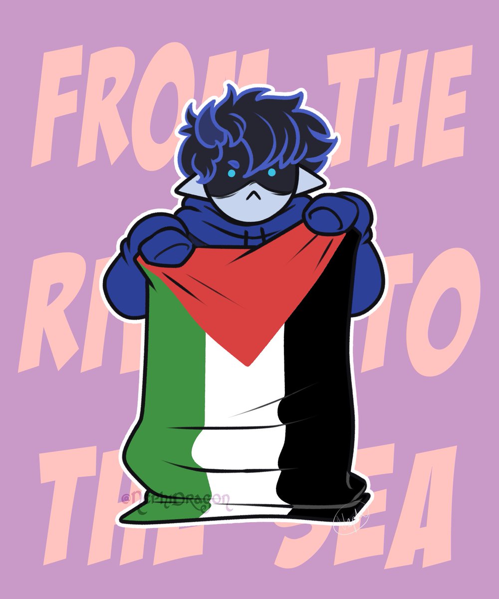 #FreePalestine #CeasefireNOW 
[-<a href="/NephiDragon/">Neph | 💀💥 guh???</a>]