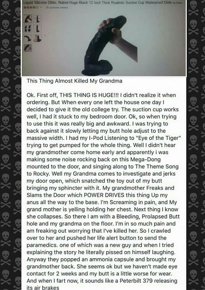 CW warning// Sex toy This is funny as fuck oh my god, I'm in tears  😭😭😭🤣🤣🤣🤣