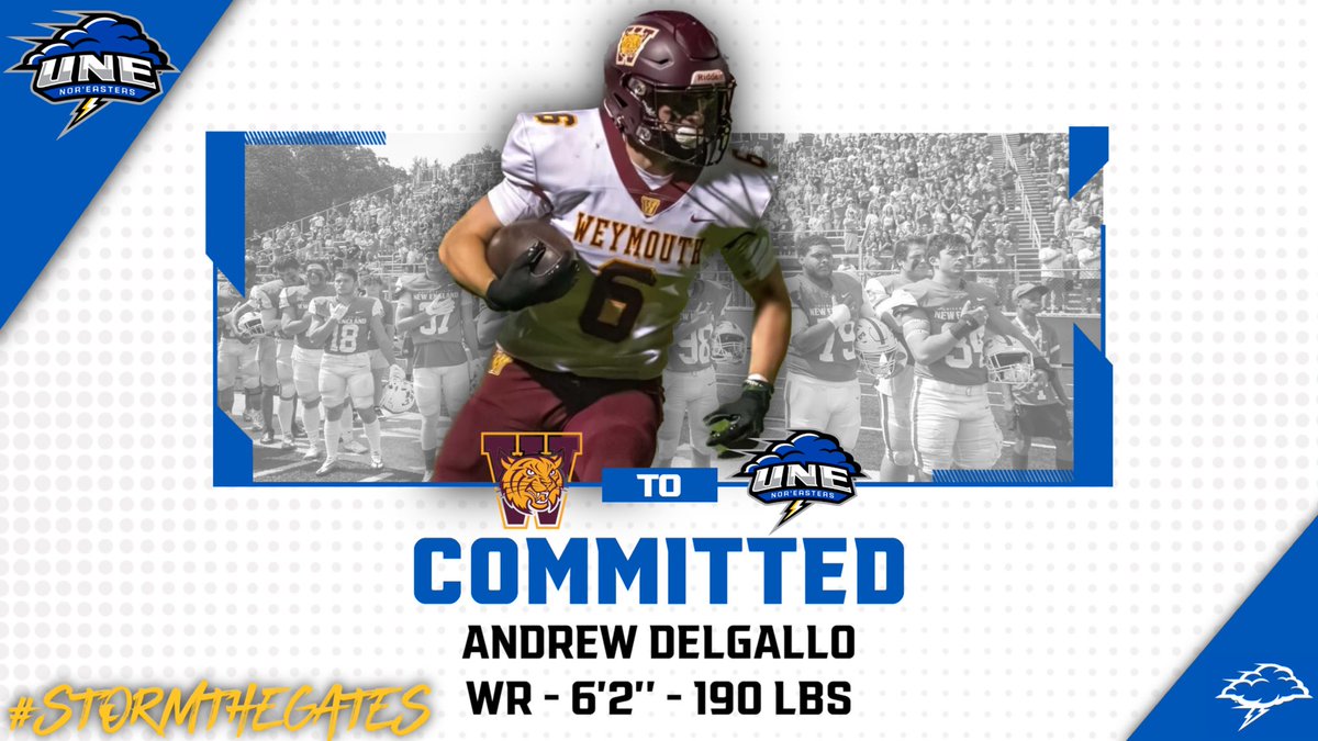 Proud to announce my commitment to UNE! Thank you to my family, friends and all the coaches along the way who helped me achieve my goal. Can’t wait to get to work⚡️⚡️