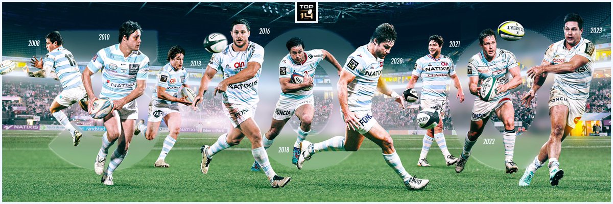 Homme d'un seul club 🫶 Henry Chavancy fête ce soir son 300ème match de #TOP14 avec le @racing92. En 17 saisons, il a tout connu : de la #PROD2, à la montée en première division, et au bouclier de Brennus en 2016 🏆