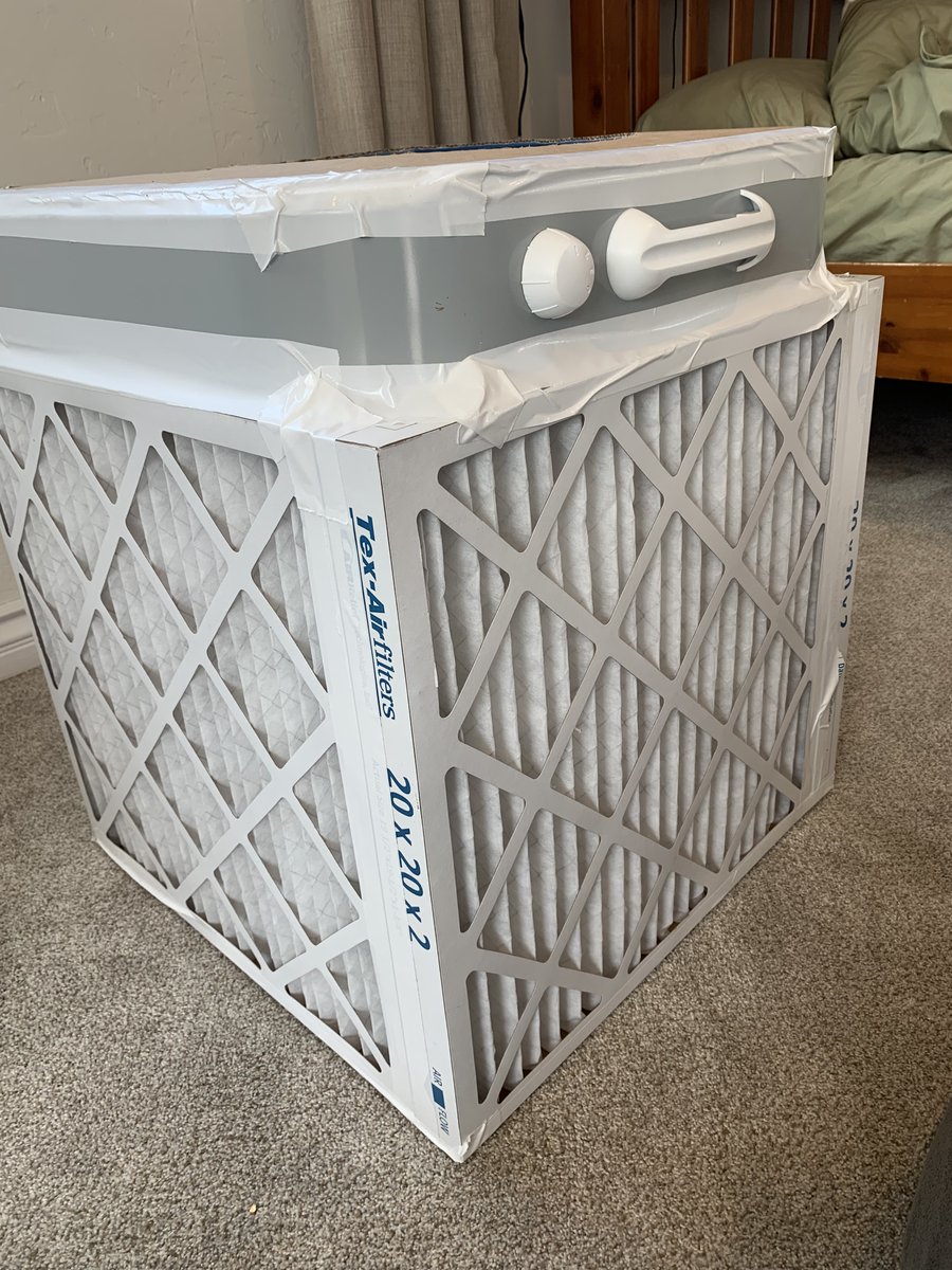 This #corsirosenthalbox has been running in my kids' bedroom for 10 months. Time for a filter replacement.

Want all that in your lungs? 

If you don't think it's that big of a deal ...