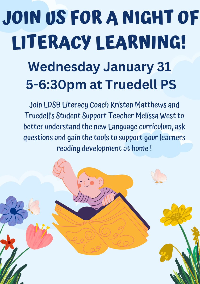 Only 3 more sleeps <a href="/TruedellPS_LDSB/">Truedell PS</a> ! So excited to chat all things literacy with you Wednesday evening.