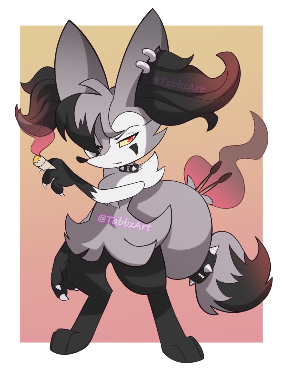 Braixen - Mightyena fusion OC commish for <a href="/yiffmagic02/">DaDdYSelKKiRiN</a>