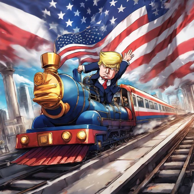 We hope you are having a relaxed Sunday! It is a day that should be spent with loved ones. Team is preparing for a big week ahead. The next phase for Trump Train SOL starts tomorrow!😎

🚂🇺🇸🔥🔥🔥🔥 $TRUMP 

#trumptrain #SundayFunday #Solana #Trump2024