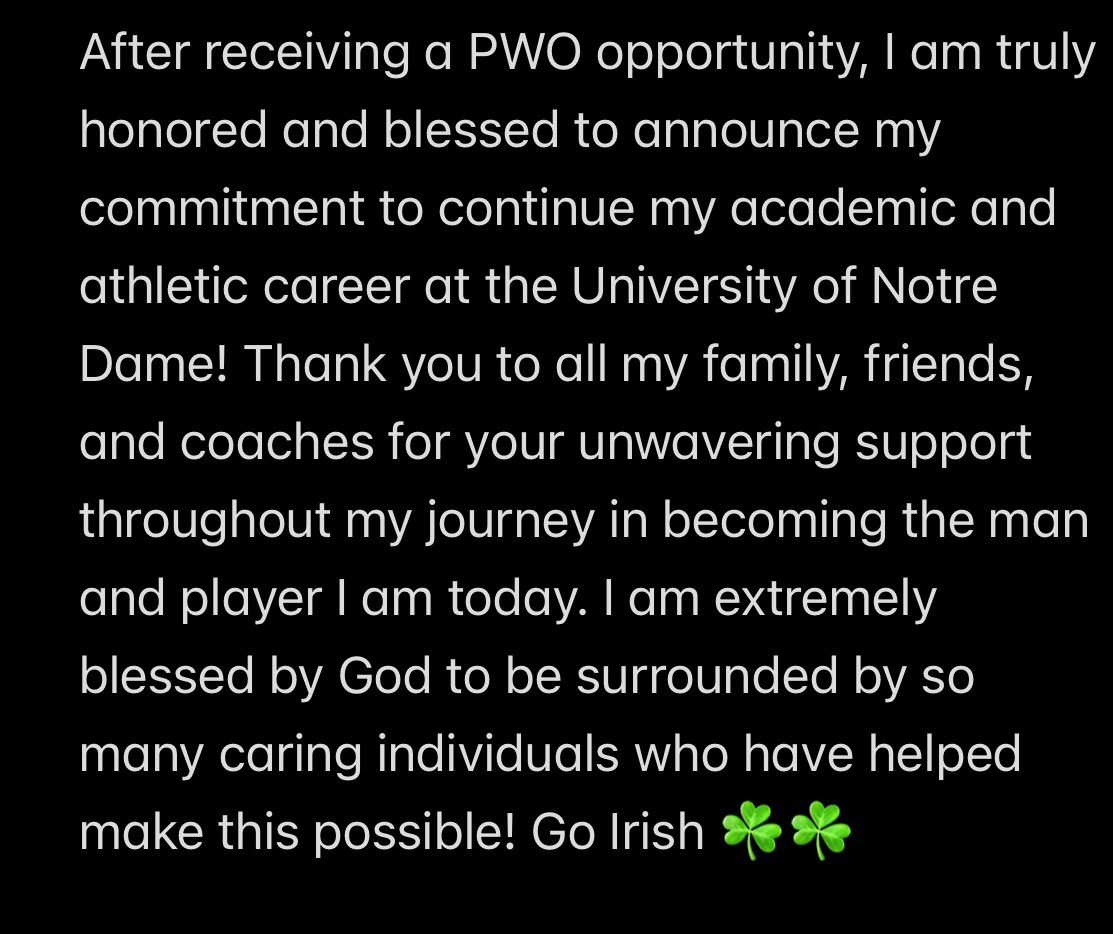 Max Anderson (@max_anderson75) on Twitter photo Go Irish โ๏ธโ๏ธ #Committed <a href="/NDFootball/">Notre Dame Football</a> <a href="/Butler_Benton/">Butler B.</a> <a href="/Marcus_Freeman1/">Marcus Freeman</a> <a href="/CoachJoeRudolph/">Joe Rudolph</a> Go Irish โ๏ธโ๏ธ #Committed <a href="/NDFootball/">Notre Dame Football</a> <a href="/Butler_Benton/">Butler B.</a> <a href="/Marcus_Freeman1/">Marcus Freeman</a> <a href="/CoachJoeRudolph/">Joe Rudolph</a>
