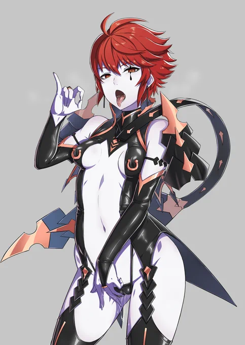 悪堕ちビッチ化 ヒノカ(支援サイト更新)skebで描かせていただきました!元は淫魔化の依頼だったのですがクロニエ風とか差分衣装がいろいろできました。支援サイトには表情差分やPSDが置いてあります。 