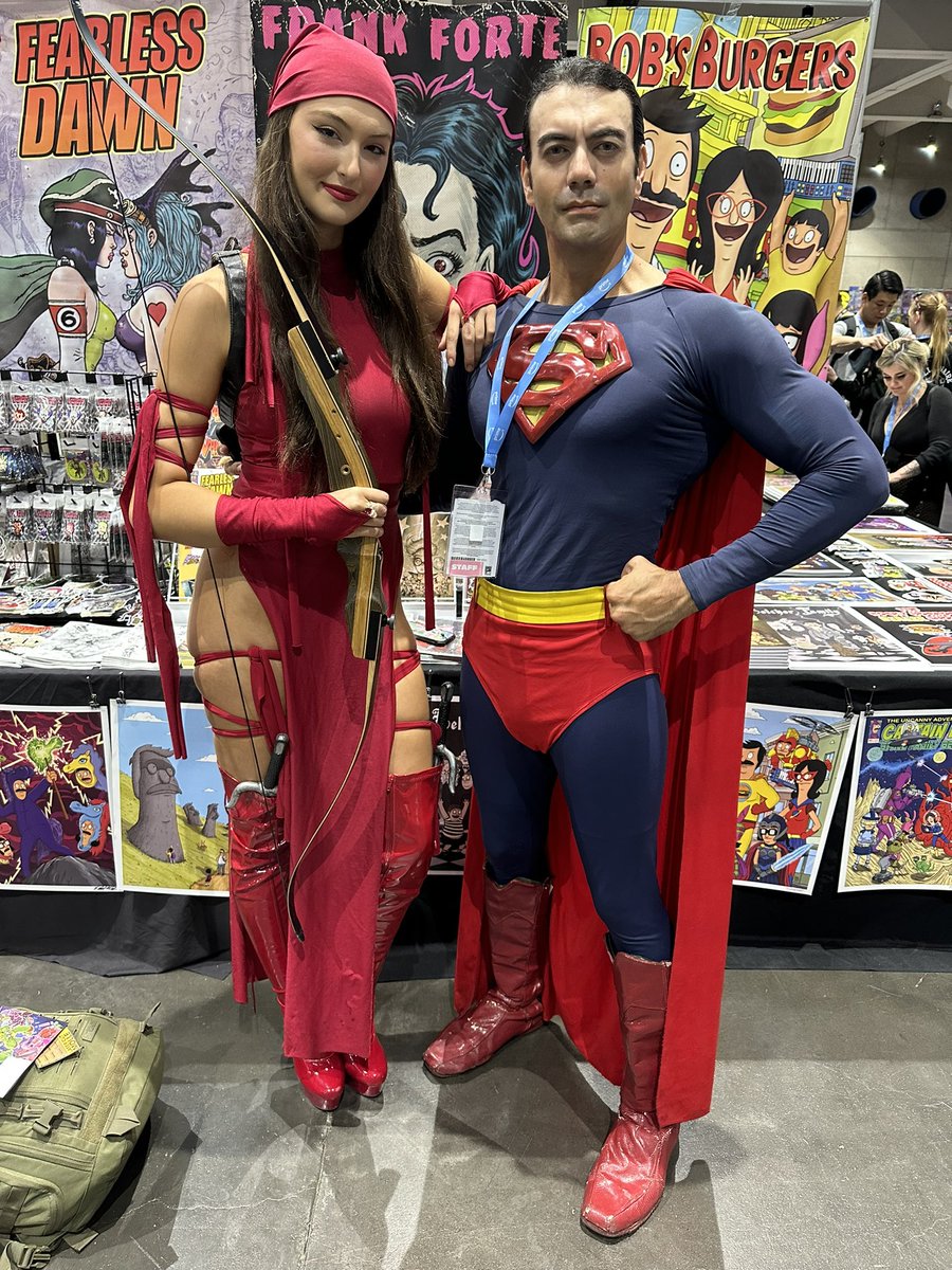 Super Elektra! ⚔️

#Elektra #Superman #ElektraCosplay #SupermanCosplay #SDCC #ComicCon #SDCC23 #SDCC2023 #SanDiegoComicCon 🏹